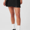 Alo Yoga Pollera Deportivo Actitud Aces Tennis Skirt Negro S - 4