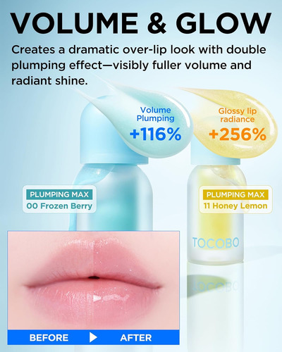 Tocobo Lipstick Juicy Berry Plumping Oil Hidratante Labial Cozy Pink 18