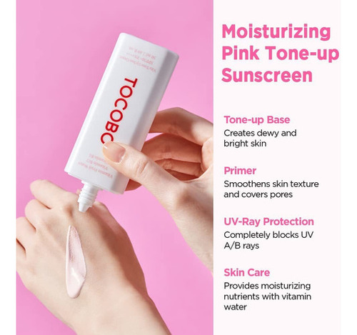 Tocobo Vita Tone Up Sun Cream Spf50+ Pa+++ 50ml Protector S