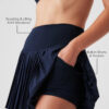 Alo Yoga Pollera Grand Slam Tennis Skirt Azul Marino Grand Slam Xs - 2