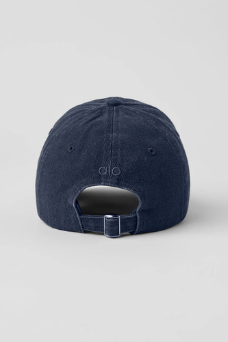 Alo Yoga Washed Off-duty Cap - Vintage Navy - Gorra Azul Oscuro Unico Washed Off-duty