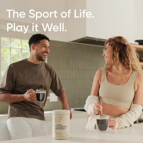 Sports Research Péptidos De Colágeno Orgánico Proteína Sin Sabor Unflavored
