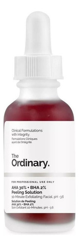 Sérum Aha 30% + Bha 2% Peeling Solution The Ordinary Noche Para Todo Tipo De Piel De 30ml 30+ Años