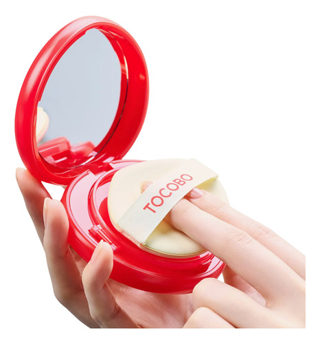 Tocobo Apple Dewy Fit Base Maquillaje Cushion 25 Peanut