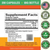 Natures Branch Suplemento Turmeric Curcumin Extracto Pimient Sin Sabor