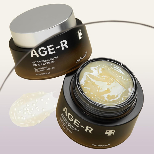 Medicube Age-r Glutathione Glow Capsule Crema Facial Todo Tipo De Piel Día/noche