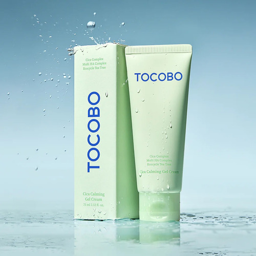 Tocobo Cica Calming Gel Cream 75ml Hidratación Y Alivio Piel Sensible Día/noche