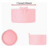 6pcs Accesorios Para Stanley Adorno Con Pajita Con Lazo Cup Rosado Claro