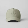 Alo Yoga Gorra Performance District Trucker Original Verde Limón Talle Unico Performance District