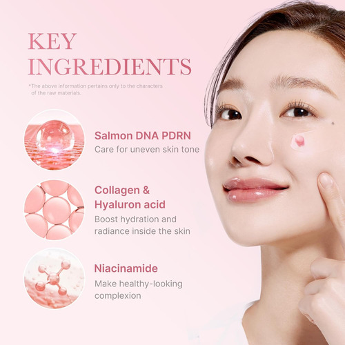 Medicube Salmon Dna Pdrn Crema De Cápsula De Colágeno Rosa Todo Tipo De Piel Día/noche