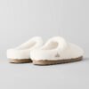 Alo Yoga Pantuflas Ojotas Recovery Slipper  Comodidad Total Blanco Sherpa Recovery Slipper 41 Ar