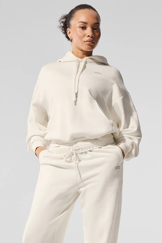 Alo Yoga Campera Chompa, Accolade Hoodie Unisex Blanco Xl - 16 Accolade Hoodie