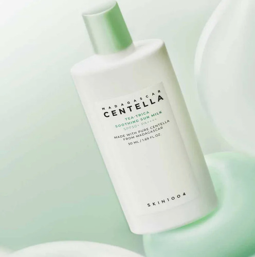 Skin1004 Madagascar Centella Tea-trica Soothing Sun Milk Spf