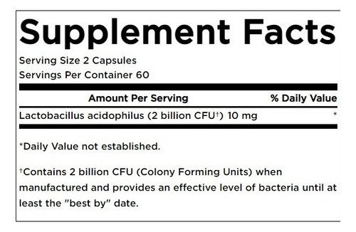 Swanson | Probiotic For Daily Wellness 1 Billion Cfu | 120 Caps