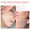 Spray Identificador De Vello Facial Lemonsac Depilación Pr Blanco