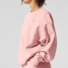 Alo Yoga Campera Accolade Crew Neck Buzo Rosa Xs - 2 Accolade Crew Neck