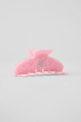 Pinza Para Pelo Alo Yoga 90's Claw Clip Original Rosado Pink Bubble Bath