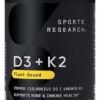 Suplemento De Vitamina D3 De 60 Onzas De Sports Research