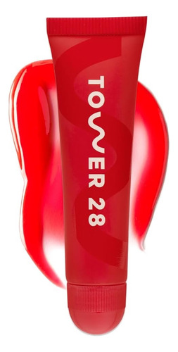 Tower 28 Lipsoftie Lipstick - Repara Labios Agrietados Rojo Naranja Transparente