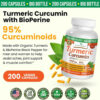 Natures Branch Suplemento Turmeric Curcumin Extracto Pimient Sin Sabor