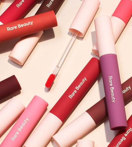 Rare Beauty Lip Soufflé Matte Lip Cream Labial Mate Kindness Rosa Nude