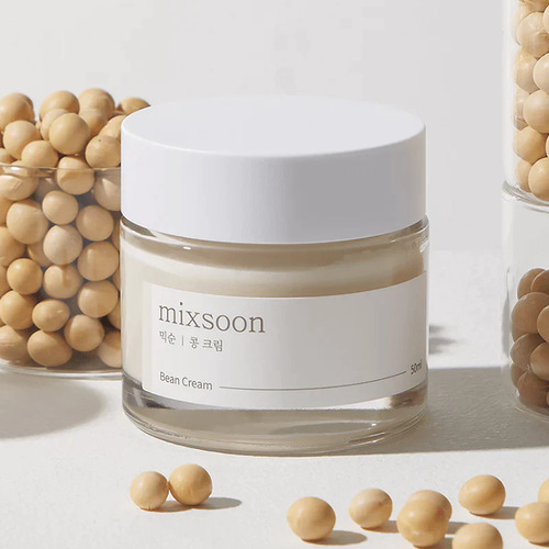 Mixsoon Bean Cream - Crema Facial De Hidratación Intensiva Todo Tipo De Piel Día/noche