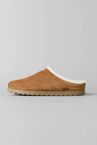 Alo Yoga Pantuflas - Ojotas Recovery Slipper Marrón 40 Ar