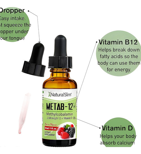 Naturalslim Metab-12 Berry Flavor 30ml