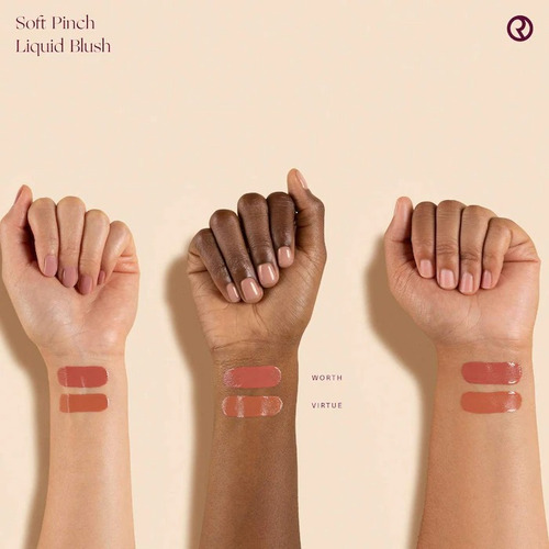 Rare Beauty Liquid Blush Mini - Soft Pinch Tono Happy Happy