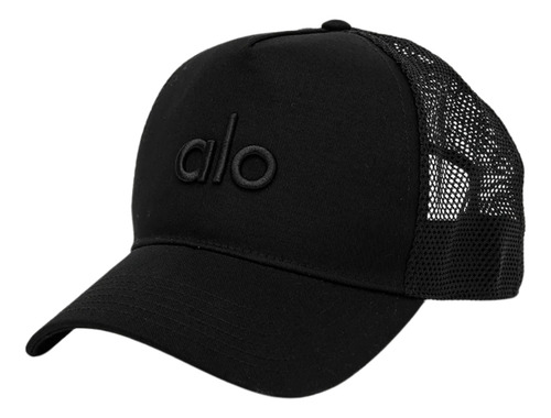 Alo Yoga Gorra District Trucker Original Negro Talla Unica District Trucker
