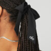 Alo Yoga Knots Tie Scrunchie Colita De Cabello Negro Love Knots Tie
