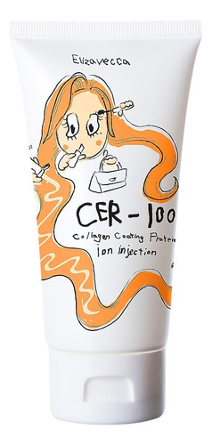 Elizavecca Cer-100 Crema De Colágeno Iones Para El Cabello