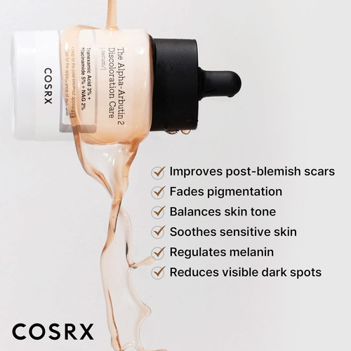 Cosrx The Alpha-arbutin 2 Serum Aclara Cicatrices Post-acné Todo Tipo De Piel Día/noche