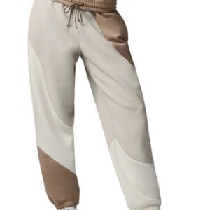 Alo Yoga Pantalón Jogger Unisex Make Waves - Original Marron Y Beige Make Waves L - 12