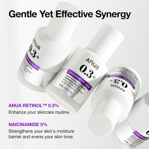 Anua Retinol 0.3% + Niacinamida 5% Antienvejecimiento Todo Tipo De Piel Noche