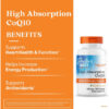 Doctors Best Suplemento Coq10 - Alta Absorción X120 Cápsula Sin Saborizantes