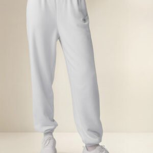 Alo Yoga Pantalón Jogger Deporti Accolade Sweatpant Unisex Blanco French Terry Xl - 16
