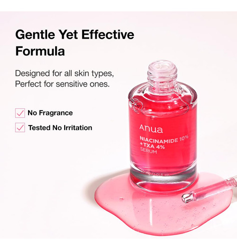 Anua Suero Corrector De Manchas Niacinamide 10% + Txa 4% Serum 30ml
