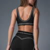 Alo Yoga Corpiño Deportivo Airbrush Original Negro Alisa La Silueta S
