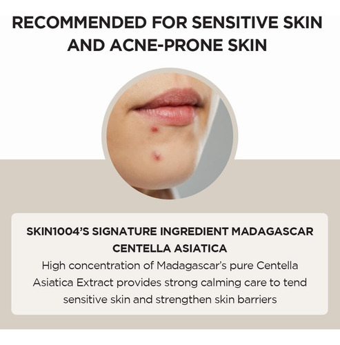 Skin1004 Serum Facial Madagascar Centella Ampoule X55 Ml Sensible Día/noche
