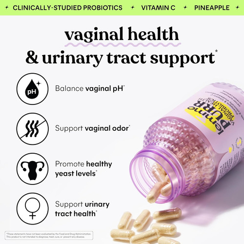 Lemme Purr Probióticos Para La Salud Vaginal, Unitaria F Ananá