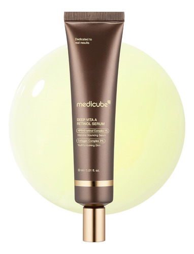 Medicube Serum Retinol Deep Vita A - Cuidado Facial 30ml Todo Tipo De Piel Día/noche