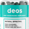 Deos - Suplemento Naturales De Desodorante Interno 30 Caps Sin Sabor