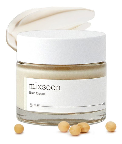 Mixsoon Bean Cream - Crema Facial De Hidratación Intensiva Todo Tipo De Piel Día/noche