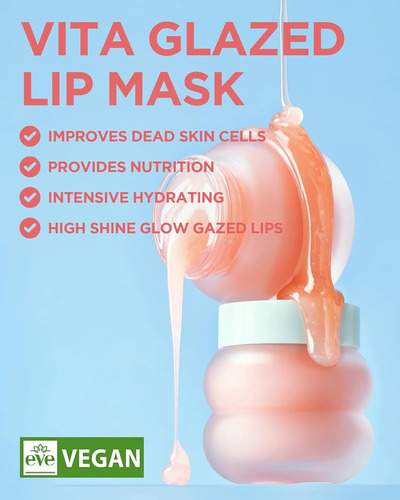 Tocobo Balsamo Vita Glazed Mask 20ml Coral Claro