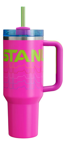 Vaso Termico Stanley Quencher Vivid Violet Reverb 40 Oz Vivid Violet Reverb The Reverb Quencher H2.0 Flowstate Tumbler | 40 Oz