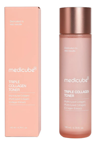 Medicube Triple Collagen Toner 140 Ml Tónico Facial K Beauty Momento De Aplicación Día/noche Tipo De Piel Todo Tipo De Piel