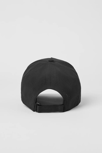 Alo Yoga Gorra Performance District Trucker Original Negro Talle Unica Performance District Trucker