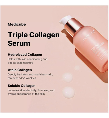 Medicube Triple Collagen Serum 55ml - K Beauty Momento De Aplicación Día/noche Tipo De Piel Todo Tipo De Piel