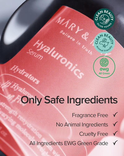 Mary & May Serum Hyaluronics Serum Hipoalergénico - 30ml Todo Tipo De Piel Día/noche